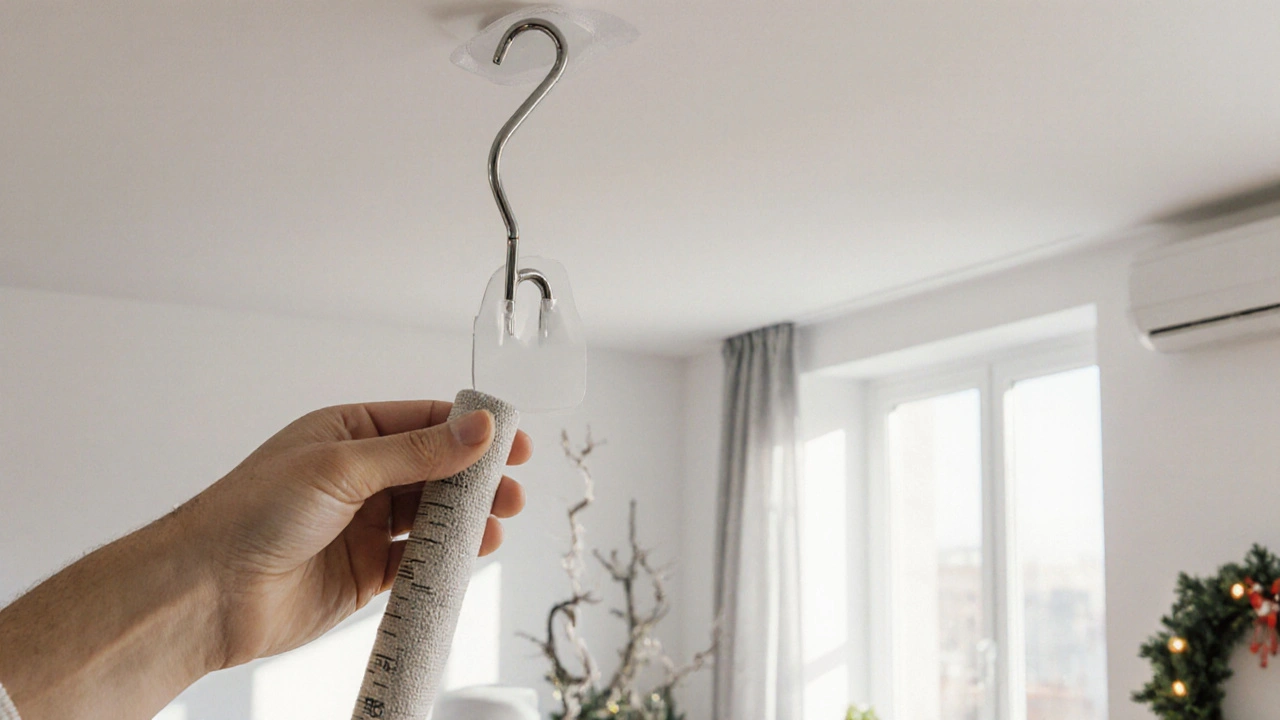 Weihnachtsdeko sicher von der Decke hängen - Die besten Aufhängemethoden