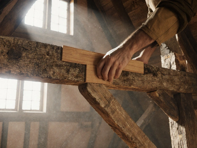 Holzschäden saniert: Tragende Balken ersetzt, Optik erhalten - So geht’s bei historischen Bauwerken