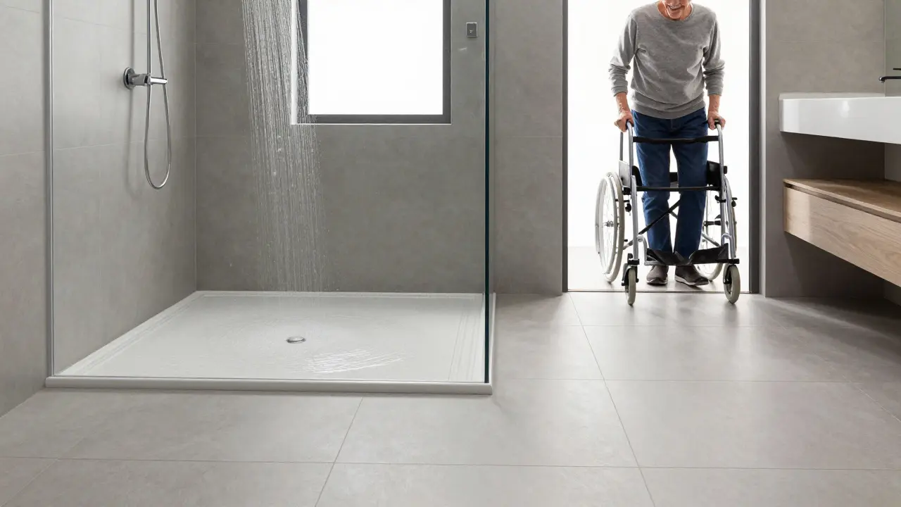 Bodengleiche Duschen: So schaffen Sie eine sichere und barrierefreie Nässe-Zone im Bad