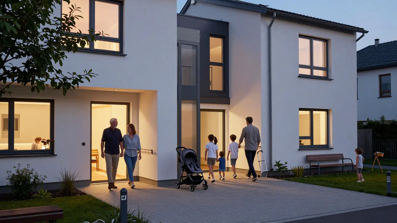 Generationenmodell: Wie Familien das Elternhaus gemeinsam renovieren und Mehrfamilienwohnen schaffen