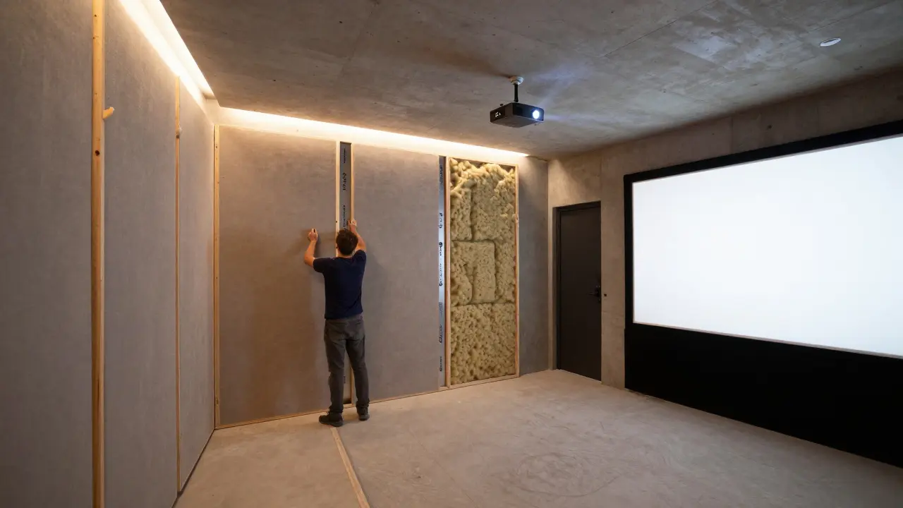 Heimkino im Keller: Akustik, Klima und Strom richtig planen