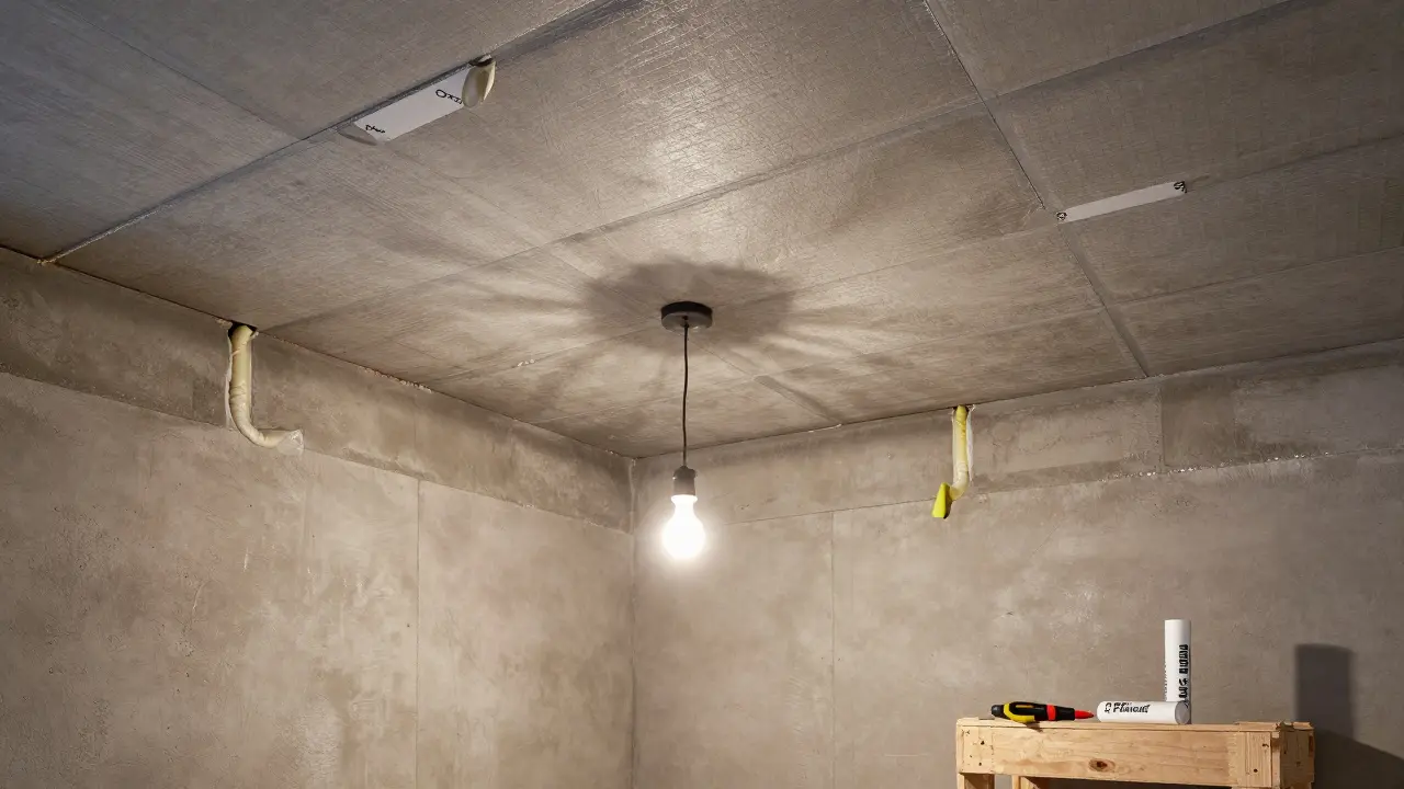 Kellerdecke dämmen: So sparen Sie bis zu 10% Heizenergie im Erdgeschoss