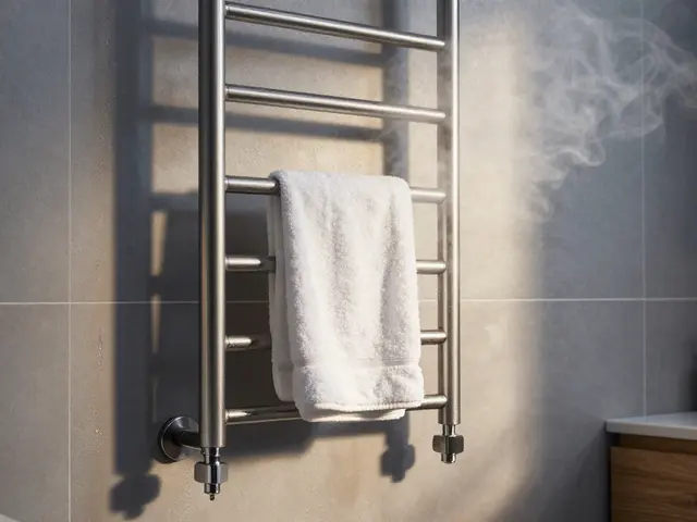 Heizkörper im Badezimmer: Handtuchwärmer vs. Fußbodenheizung - Was funktioniert wirklich?