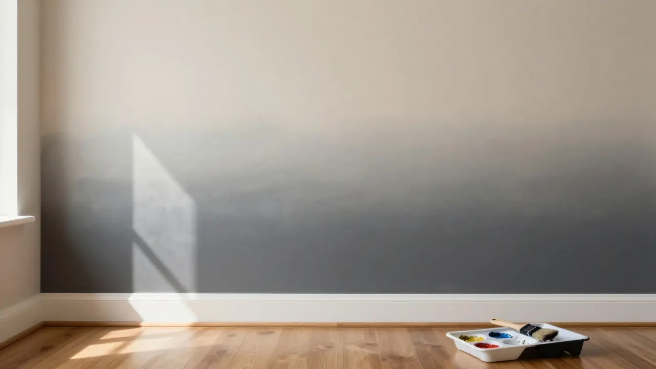 Kreative Wandgestaltung: Ombré- und Marmor-Effekt mit einfachen Techniken selbst umsetzen