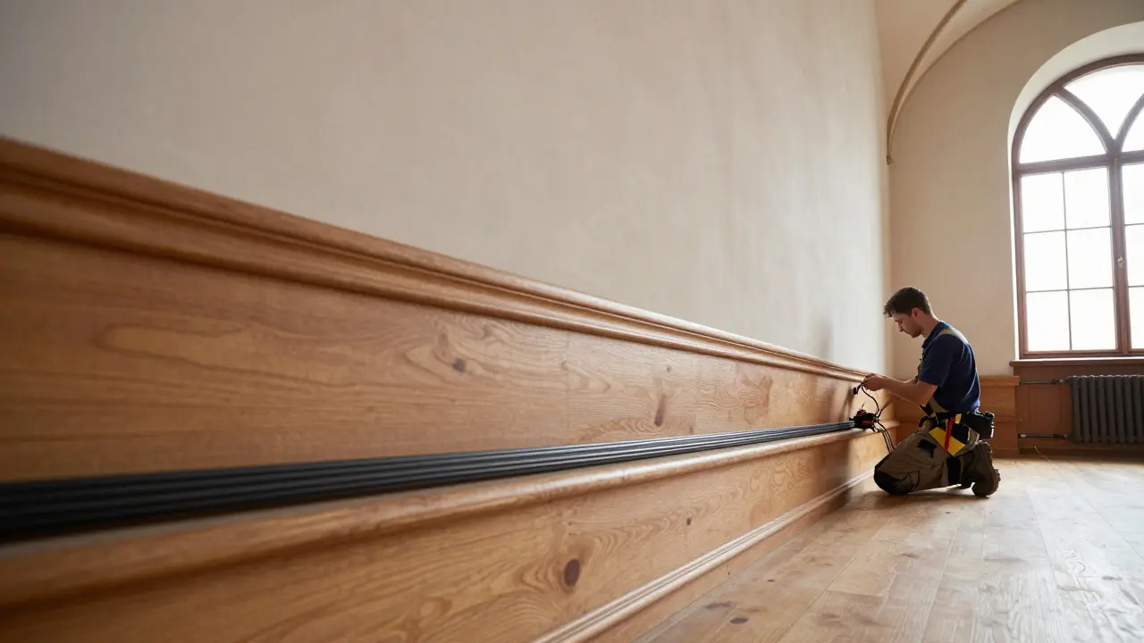 Leitungsführung im Denkmal: Schlitzen vermeiden und Oberflächen schonen - Praktische Lösungen für denkmalgeschützte Gebäude