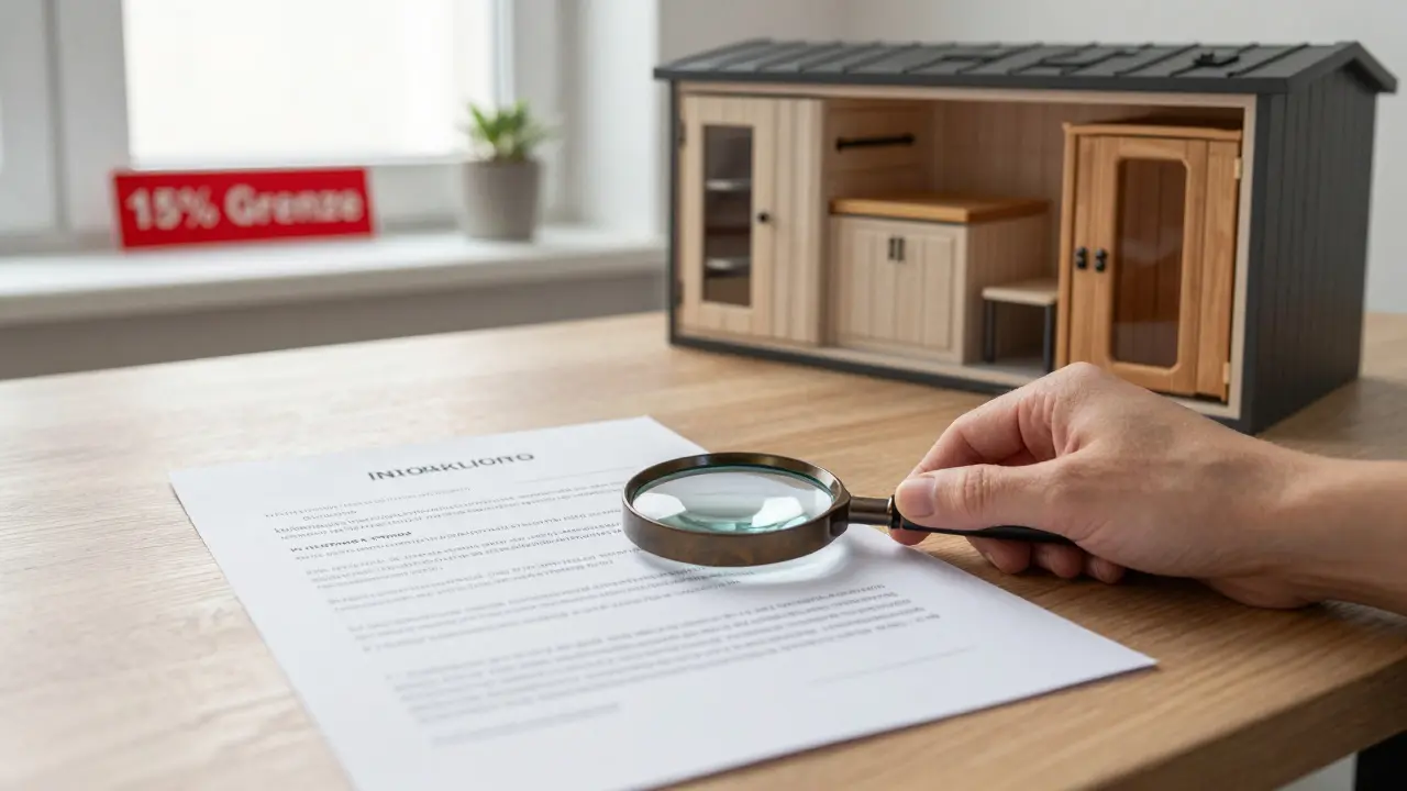 Steuerfallen beim Immobilienkauf: Inventar und Grundstück richtig aufteilen