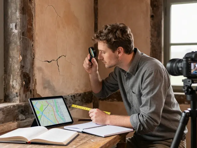 Zustandserfassung im Denkmal: Gutachten, Kartierung und Fotos als Grundlage für Restaurierung